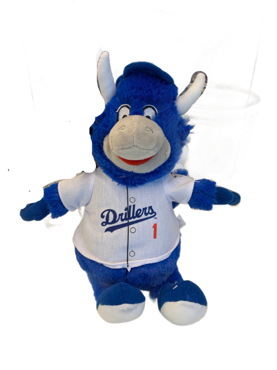 12" Hornsby Plush Mascot Tulsa Drillers