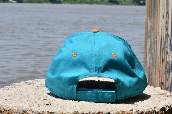 Raft Racers Velcro Cap - Teal