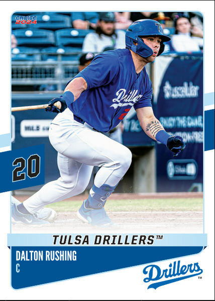 Drillers 2024 Team Card Set – Tulsa Drillers