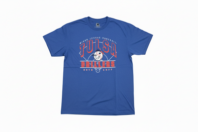 Tulsa Drillers Men's Nineties Notion Royal T Shirt