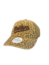 Ladies Cheetah Adjustable Cap