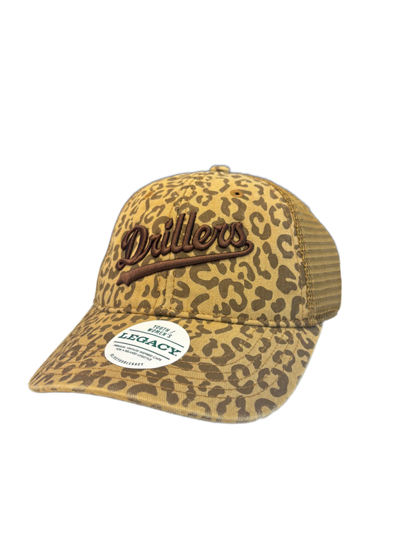 Ladies Cheetah Adjustable Cap