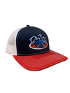 Tulsa Drillers 90's Oil Derrick Logo Adjustable Cap