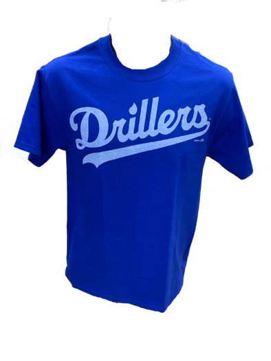 Tulsa Drillers Basic Script T Shirt