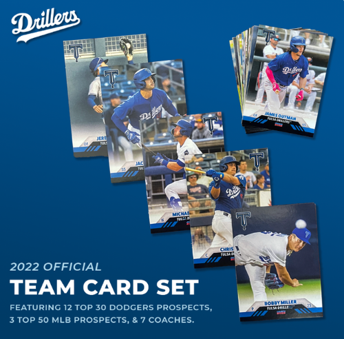 2023 Team Card Set – Tulsa Drillers